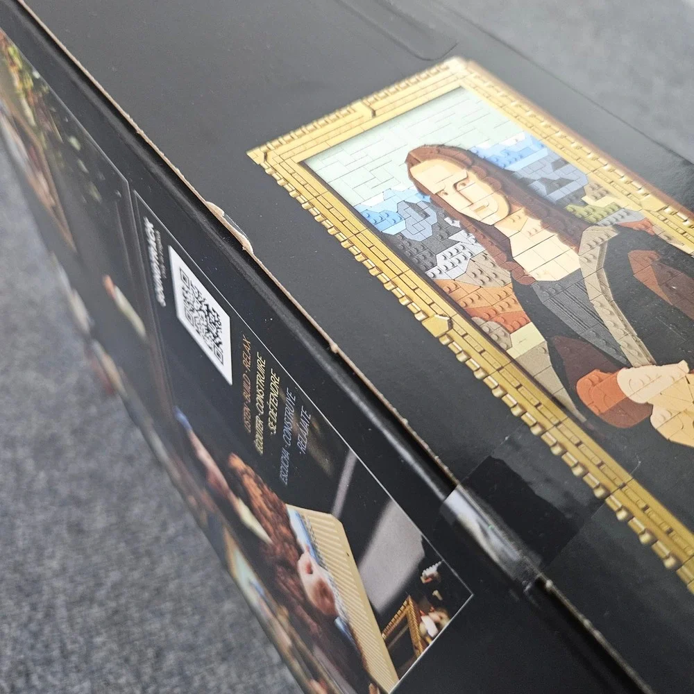 LEGO Art Mona Lisa 31213 Set Adult 1503pcs Gold Frame Da Vinci Masterpiece Decor